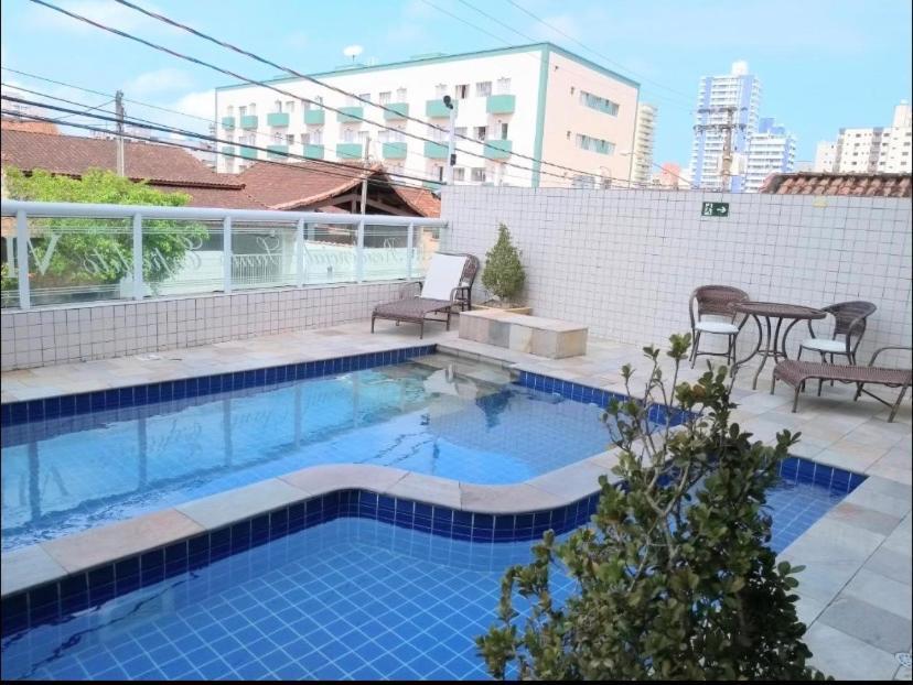 Apto Com Churrasqueira E Piscina Praia Grande (Santos) Exterior photo